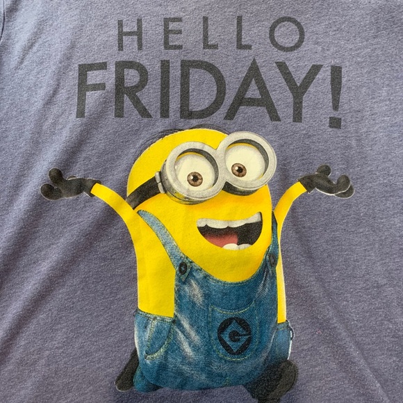Universal Tops - “HELLO FRIDAY” DESPICABLE ME T-SHIRT